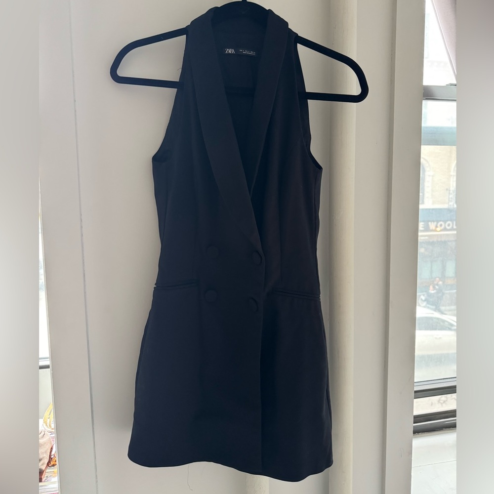 Zara black romper